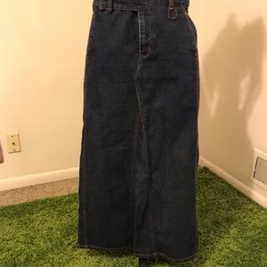 DKNY Jeans Pencil long Denim Skirt